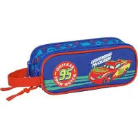Disney Cars Doppel-Federmäppchen, Blau