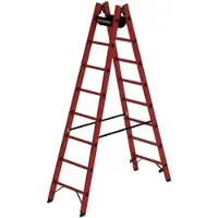 Proregal Sprossen-Stehleiter GFK 2x8 Sprossen