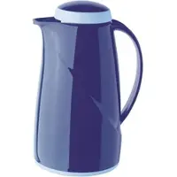 Esmeyer 1 x Helios Isolierkanne 1,0 l blau, Wave S+
