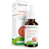 Glycowohl Vitamin D3 1000 I.e.+K2 30 µg Tropfen 20 ml