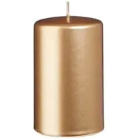 Kopschitz Kerzen Stumpenkerzen Gold 100 x Ø 60 mm, 4 Stück