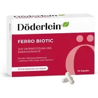 Döderlein Ferro Biotic Eisen+Milchsäurebakt.Kaps. 30 St Kapseln