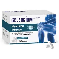 Heilpflanzenwohl GmbH GELENCIUM Hyaluron Intense hochdosiert Vitamin C 120 St