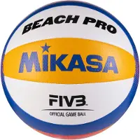MIKASA Beach Pro BV550C Beachvolleyball in blau, Größe 5