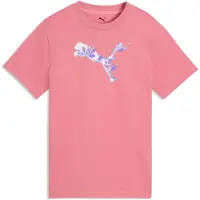 Puma T-Shirt "GRAPHIC FLORAL CAT TEE G" Regular Fit, für Jugendliche, Rundhalsausschnitt