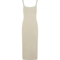 Urban Classics Shirtkleid "Ladies Basic Long Cotton Jersey Dress" 1 Stk. tlg.