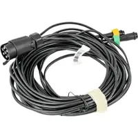 MANTES Elektroinstallation Anhängerkabelbaum 7m 7 Polig Stecker Bajonett 2x 5 Polig