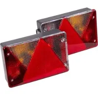 Aspöck Multipoint IV Rückleuchten, 7 Funktionen links + rechts