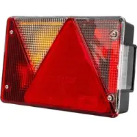Aspöck Multipoint IV Rückleuchte, 6 Funktionen, links