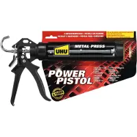 UHU Kartuschenpresse POWER PISTOL MET 360 Grad drehb. 6 Stk