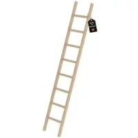 Proregal Sprossen-Anlegeleiter Holz Ohne Traverse 8 Sprossen