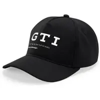Volkswagen VW GTI Cap schwarz Baseballcap 5HV084300 041