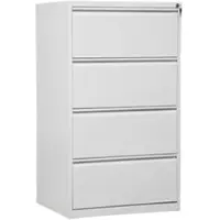 Proregal Hängeregistraturschrank Mare| HxBxT 132x76x62 cm | Weiß