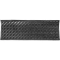 Jet-Line Stufenmatte Trapa aus Gummi Wetterfest Rutschhemmend 25 x 75 cm