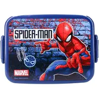 Spiderman Marvel Spider-Man Brotdose Let's Eat!, Marineblau