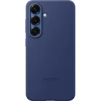 Samsung Galaxy S25 Backcover aus Silikon Blau