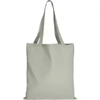 TEXXILLA Baumwolltasche CLASSIC mit zwei langen Henkeln und Ihrem Wunschmotiv, grau