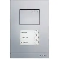 Busch-Jaeger A21051P3-A-03, Kabelgebunden, Silber, Aluminium, 135 mm, 29 mm, 205 mm