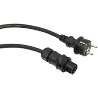 Revolt Solar-Einspeisekabel Wieland-Buchse auf Schutzkontaktstecker, IP44, 5m