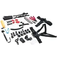 Somikon 66in1-Zubehör-Set für Action-Cam DV-4017.WiFi, DV-850.WiFi und GoPro
