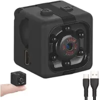 Somikon HD-Micro-Videokamera & Webcam, HD 720p, mit Bewegungserkennung & Akku