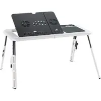 General Office Notebooktisch mit 2 USB-Lüftern, klappbar