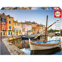 Educa Borras Puzzle 1000 Teile Hafen von Martigues Provence