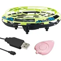 Simulus Selbstfliegendes Quadrocopter-Ufo mit Infrarot-Sensoren und LEDs