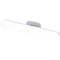Lunartec Schwenkbare Akku-LED-Lichtleiste, PIR-Sensor, 120 lm, tageslichtweiß