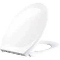 BadeStern Universal-WC-Sitz, O-Form, Absenkautomatik, antibakteriell beschichtet