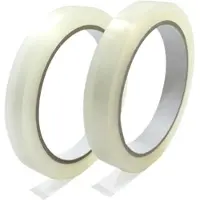 VEPATIM 48x Packband Klebeband OPP-909NN 12 mm x 66 m Low Noise transparent