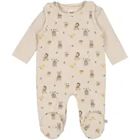 Feetje Strampler-Set Honigbären, beige | mehrfarbig, 62