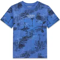 GUESS T-Shirt L6GI14 K8HM4 Blau Relaxed Fit