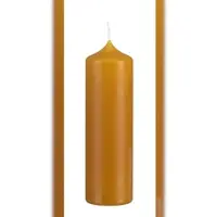 Kopschitz Kerzen Altarkerzen Honig 300 x Ø 60 mm, 6 Stück
