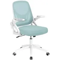 Costway Bürostuhl Ergonomischer Schreibtischstuhl 360° Drehstuhl Blau