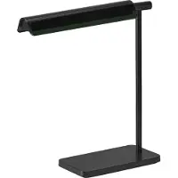 Osram LED Schreibtischlampe Office Line Desk Roof, dimmbar, schwarz, für Arbeitszimmer / Büro, Metall, LED Tischlampe