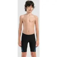 Arena Jammer Jungen Logo Print - Black-turquoise - 128
