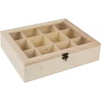 Rayher Hobby Materialen Holz-Teebox