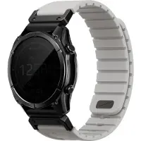Uniq Fluo Strap for Garmin 22mm Gray