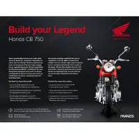 Franzis Bausatz Honda CB 750 Maßstab 1:24 BUILD YOUR LEGEND