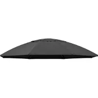 Sun Garden Ersatzbezug anthrazit zu Easy Sun Ø 375 cm, 100% Polypropylen, Stoff B057