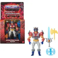 Masters of the Universe Masters of Universe Origins & Transformers Actionfiguren, ca. 14 cm große, bewegliche Collaboration Spielzeug, 6 Jahr(e), Mehrfarbig, Kunststoff