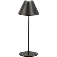FH Lighting FHL Kano LED Tischleuchte 2W dimmbar Akku warmweiss sandschwarz 850390