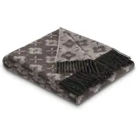 Biederlack Plaid Primo, 70% Kaschmir, 30% Schurwolle 130x170 cm | anthracite - grau