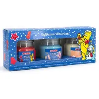Haribo TM Duftkerzen Geschenkset Beige,Blau,Rot