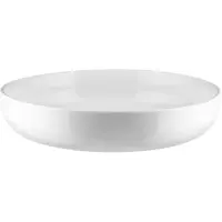 Alessi Suppenteller Itsumo White Porzellan 20 cm (Set von 4 Stück)