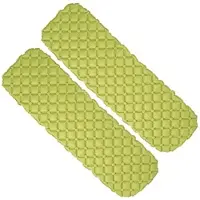 Semptec 2er-Set ultraleichte Outdoor-Luftmatratzen, Tasche, schnell aufblasbar