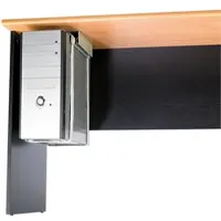 General Office Universal-Schienen-Halterung zur PC-Untertisch-Montage