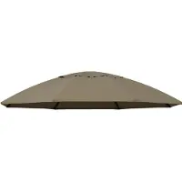 Sun Garden Easy Sun TM Ersatzbezug 375 cm - taupe B056
