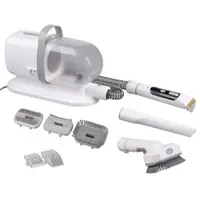 SWEETYPET 8in1-Haustier-Schermaschine, Fellsauger, Föhn-Funktion und Bürsten